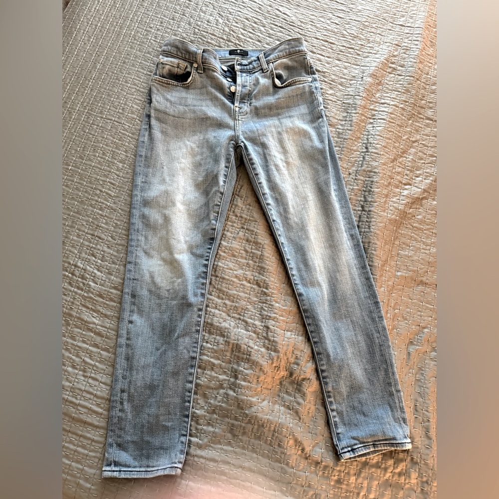 7 For All Mankind Josefina cropped denim